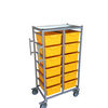 KCART/2CAR - 12 Trays 6 x 2 with Slide Out Hanging Rail