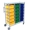 KCART/3CAR - 18 Trays 6 x 3 with Slide Out Hanging Rail